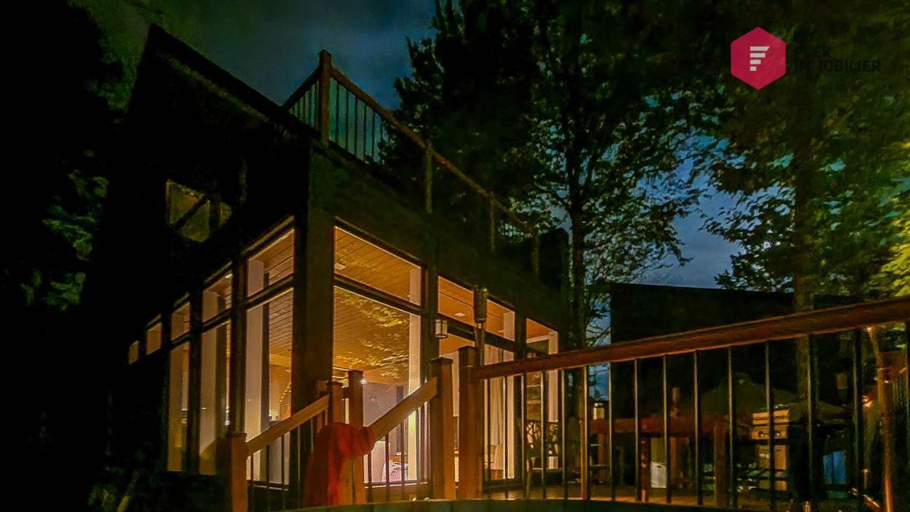 The Marco-Polo Of Portneuf - Open On Nature - Private Spa Pool Sauna Pont-Rouge Экстерьер фото