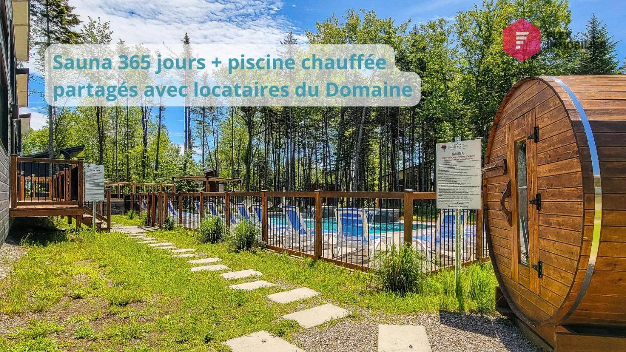 The Marco-Polo Of Portneuf - Open On Nature - Private Spa Pool Sauna Pont-Rouge Экстерьер фото