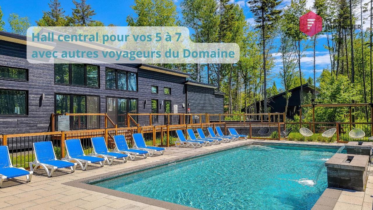 The Marco-Polo Of Portneuf - Open On Nature - Private Spa Pool Sauna Pont-Rouge Экстерьер фото