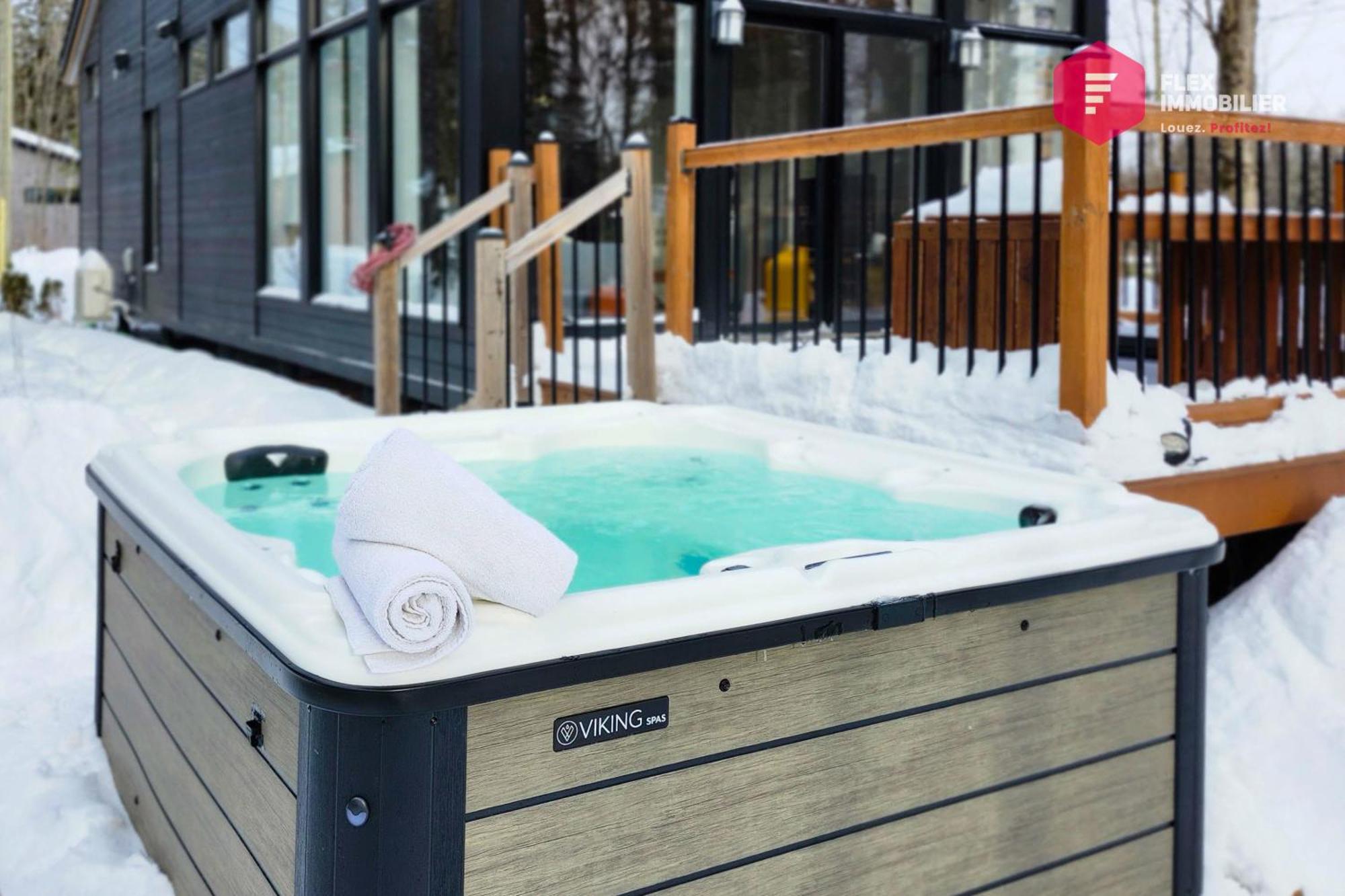 The Marco-Polo Of Portneuf - Open On Nature - Private Spa Pool Sauna Pont-Rouge Экстерьер фото